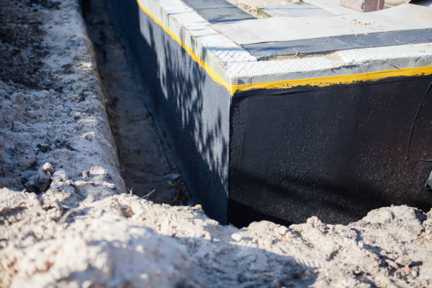 Residential Foundation Crack Repair installation at a Pomona, NY home by SJ Waterproofing Pros