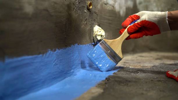 Commercial Foundation Crack Repair project at a Pomona, NY business property by SJ Waterproofing Pros
